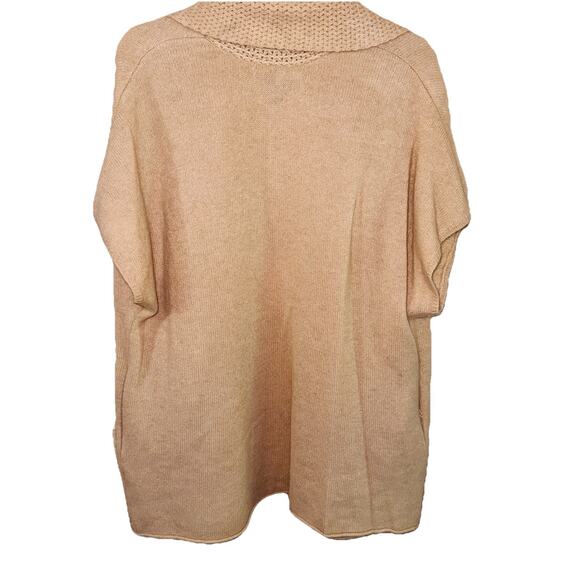 NWT Eileen Fisher Beige Natural Cashmere Open Cardigan Dolman Sleeves sz 1X - Picture 5 of 10